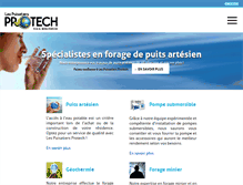 Tablet Screenshot of forageprotech.com